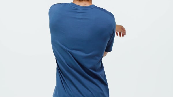 Blauw WORKOUT ESSENTIALS FEELREADY T-SHIRT