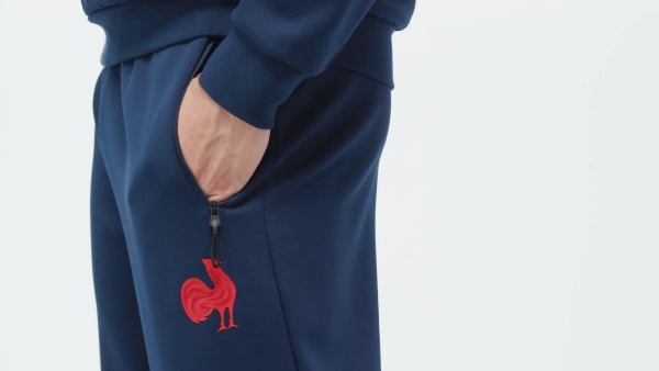 Blue France Travel Tracksuit Bottoms