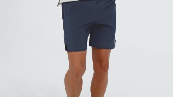 สีน้ำเงิน กางเกงออกกำลังกายขาสั้น Designed for Training