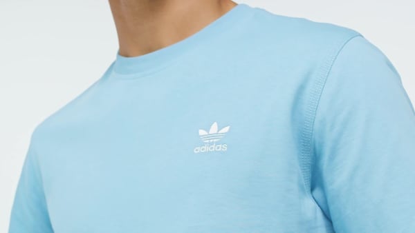Azul Camiseta Trefoil Essentials