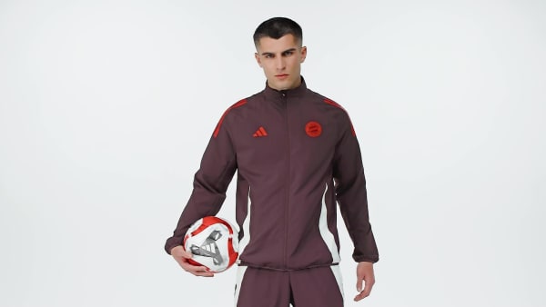 Weinrot FC Bayern München Tiro 24 Präsentationsjacke