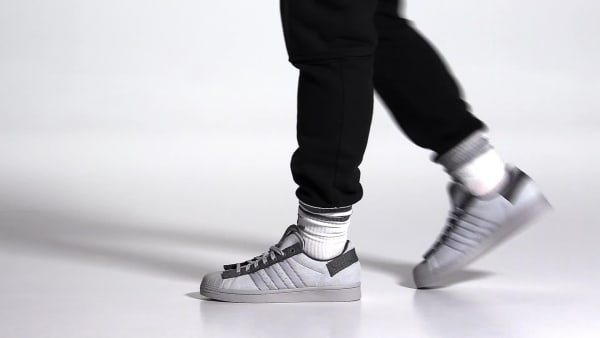 Gris Zapatillas Superstar Parley