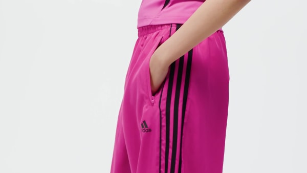 Rosa Pantalón de chándal holgado Teamgeist Adicolor