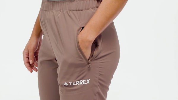 hnědá Kalhoty Multi Essentials Stretch