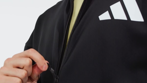 Negro Chaqueta Deportiva con Capucha Z.N.E.