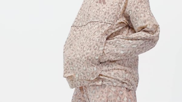 Beige Terrex Xploric CLIMA365 Printed Wind Anorak