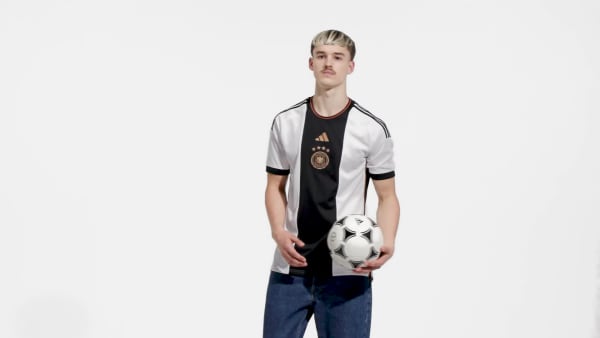Blanco Camiseta Uniforme Titular Alemania 22