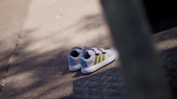 Purple 아디다스 x 디즈니 겨울왕국 그랜드 코트 3.0 유아용