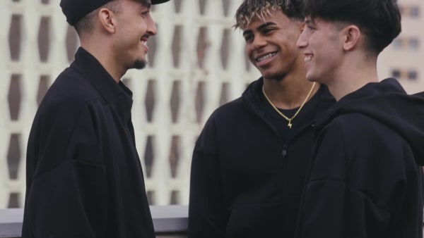 cerná Kalhoty adidas Z.N.E. Open-Hem