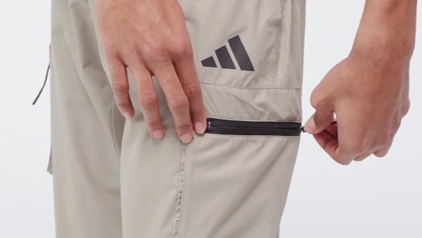 Beige City Escape Lightweight Cargohose