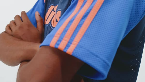 Blue adidas Originals Loose Fit Jersey