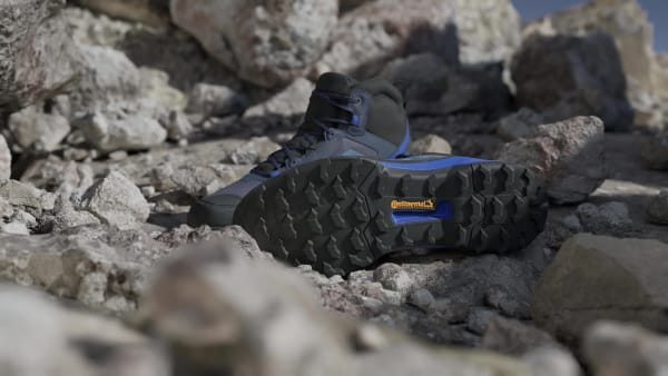 Blauw Terrex AX4 Mid GORE-TEX Hiking Schoenen