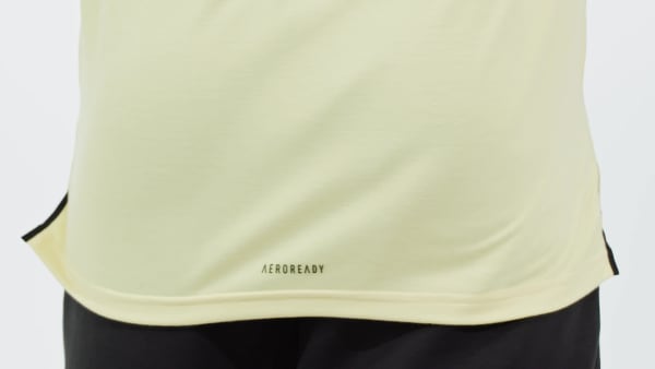 Amarelo T-shirt Designed for Training