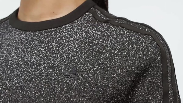 cerná Tričko Adicolor Glitter Cali