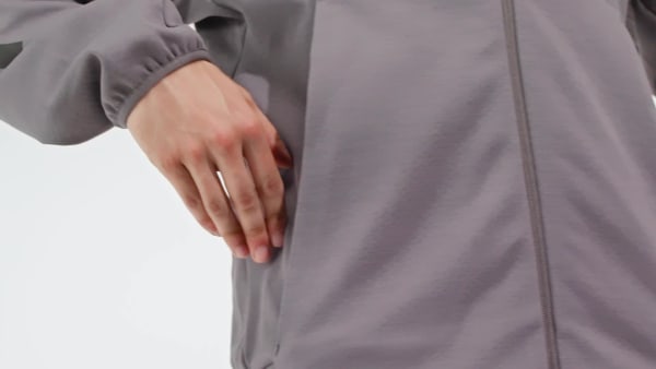 Gra New adidas Z.N.E. Full-Zip Hooded træningsjakke