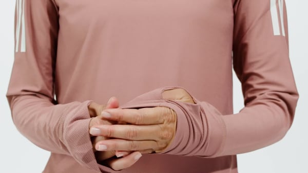 Rose T-shirt manches longues Own The Run