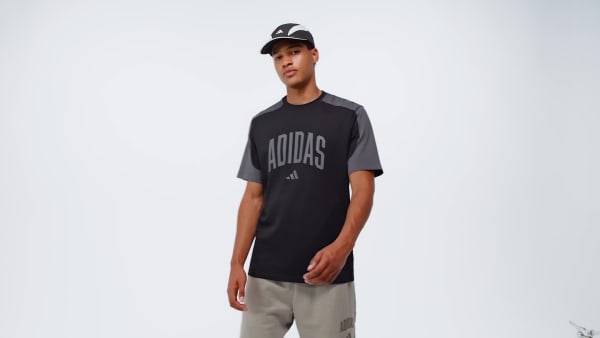 Negro POLERA COLLEGIATE