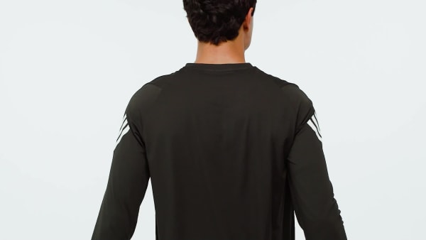 cerná Top adi365 Iconic/// Running Longsleeve