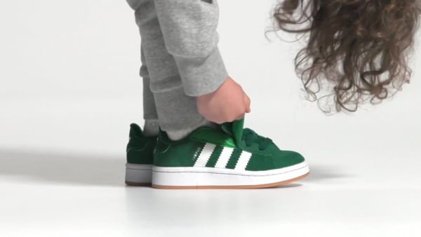 Vert Chaussure lacets élastiques fermeture confortable Campus 00s Enfants