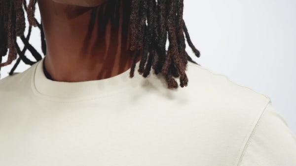 Beige Trefoil Essentials T-Shirt