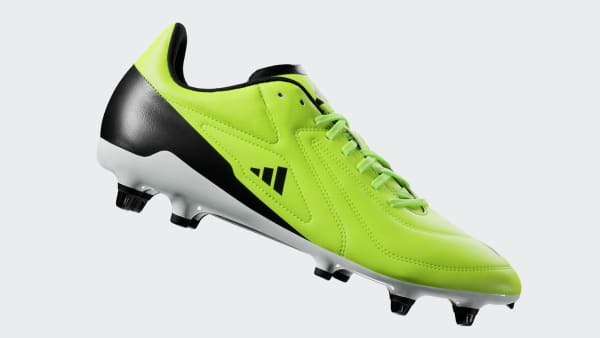 Green RS15 Soft Ground Rugby Boots