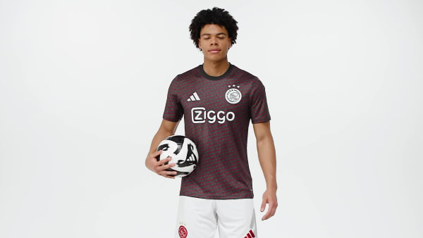 Preto Camisola de Aquecimento do Ajax Amsterdam