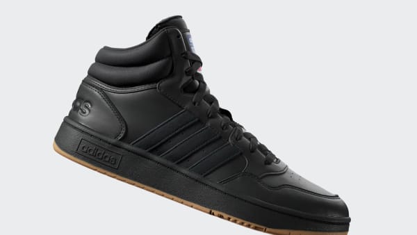 Negro Zapatilla Hoops 3.0 Mid Classic Vintage