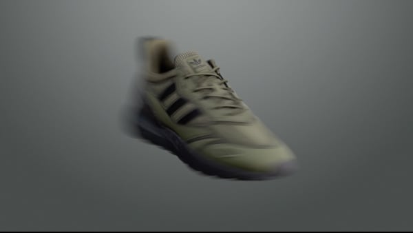 Green ZX 2K BOOST 2.0 Shoes