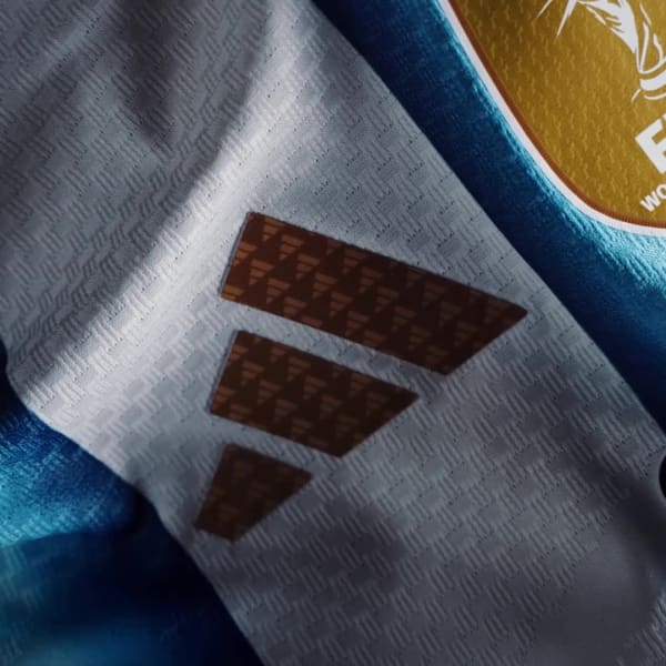 Branco Camisola Principal Oficial 26 da Argentina