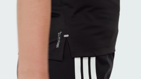 Svart adi365 Climacool T-skjorte