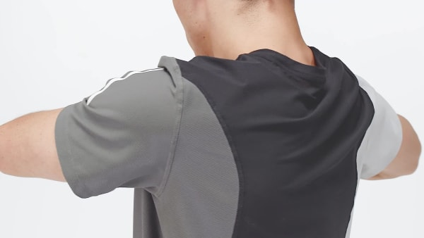 Negro Remera Own The Run Colorblock