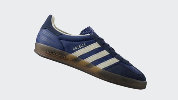 modrá Boty Gazelle Indoor