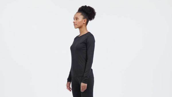 Schwarz Terrex Xperior Merino 150 Baselayer Longsleeve