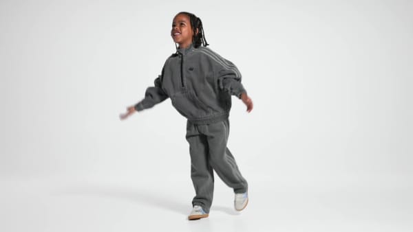 Blau Samba OG x Liberty London Comfort Closure Elastic Lace Kids Schuh