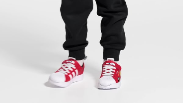 Rojo Tenis Adifom Superstar 360 adidas Pixar Cars Adifom para Niños