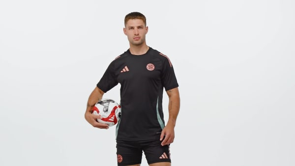 Zwart FC Bayern München Tiro 24 Training Voetbalshirt