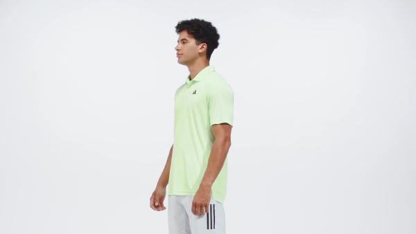 mau-xanh-la Áo Polo Tennis 3 Sọc Club