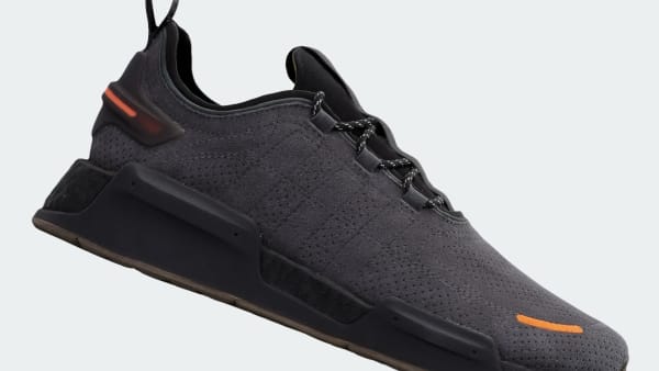 Grey black nmd deals
