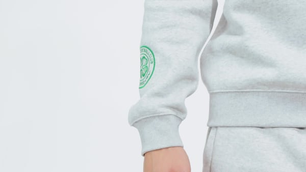 Grey Celtic FC St. Patrick's Day Crewneck Sweatshirt
