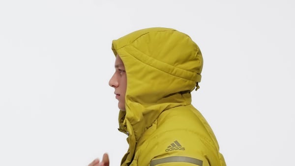 zelená Bunda Utilitas Hooded Down O5619