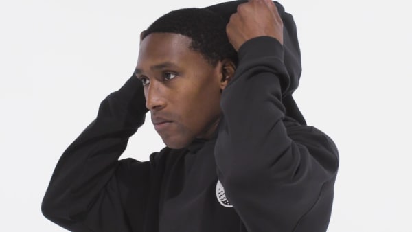 Svart Adicross Hoodie