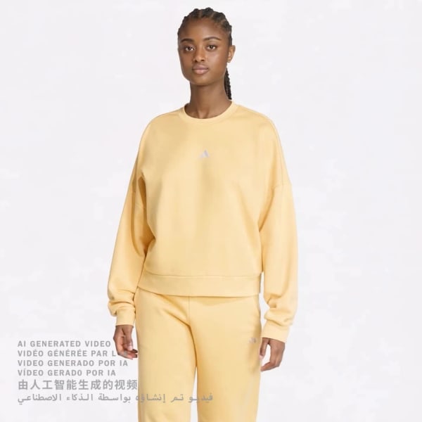 สีส้ม สเวตเตอร์ Essentials Small Logo Feelcozy