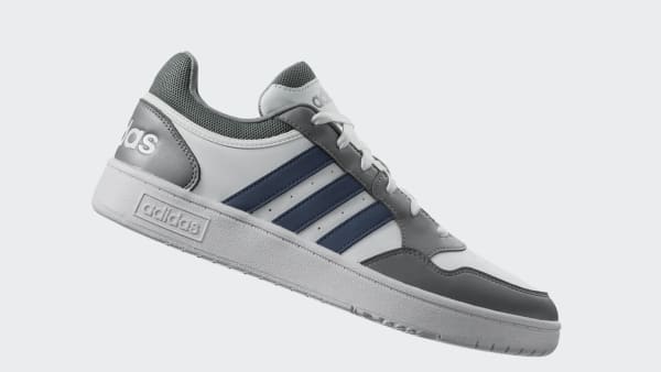 Hvid Hoops 3.0 Low Classic Vintage sko