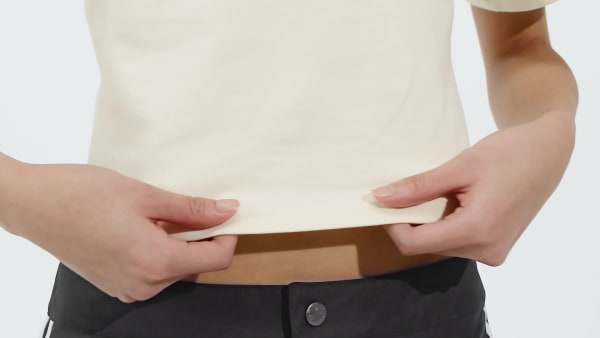 Bianco T-shirt Cutout Cali