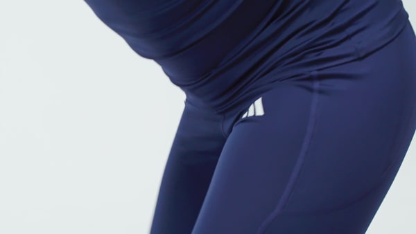 blauw TECHFIT Stash Pocket Full-Length Legging