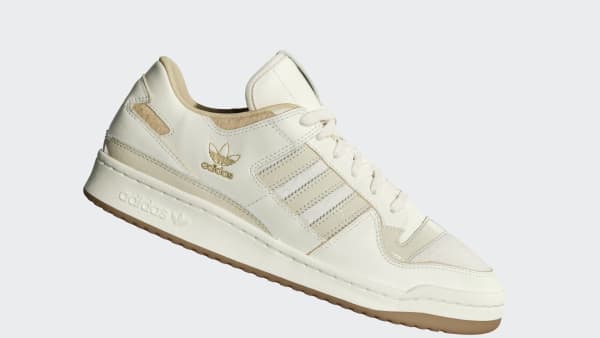 White FORUM 84 LOW CL SHOES