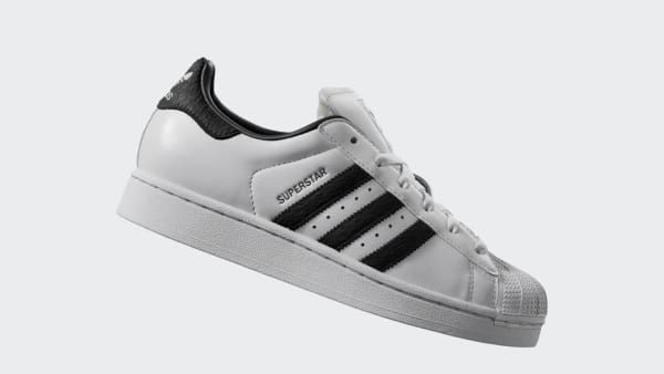 White Superstar II Shoes