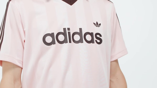 Pink ARCHIVE COLLAR ENGINEERED JERSEY