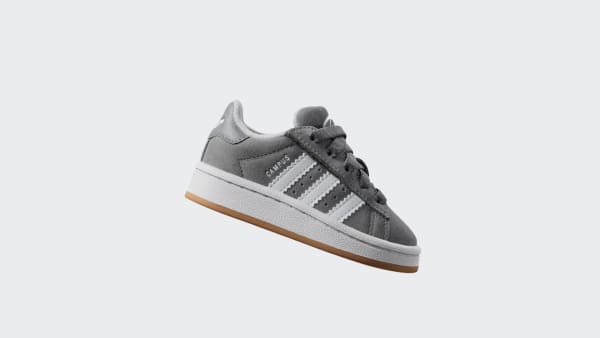 Gris Chaussure lacets élastiques fermeture confortable Campus 00s Enfants