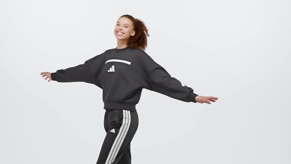 Svart adidas Z.N.E. Genser